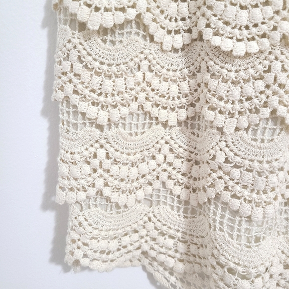 Stella Tweed Lace Shorts - Women's Small - Picture 3 of 4